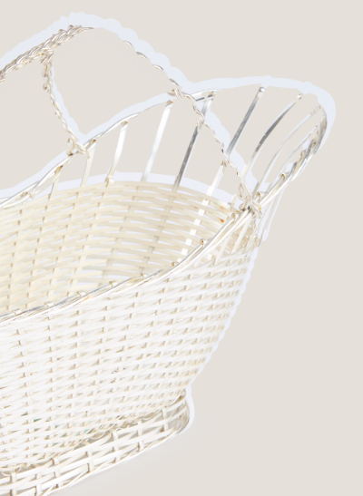 Portabotellas plateado