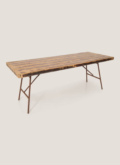 Mesa slat madera