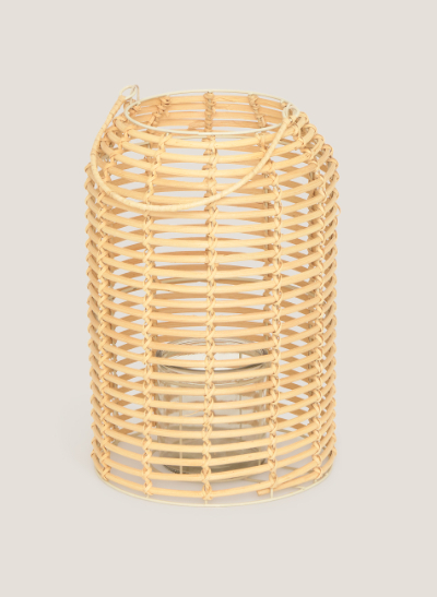 Farol rattan natural