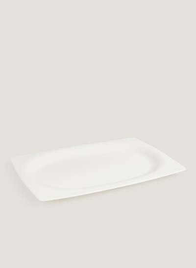 Fuente porcelana marfil