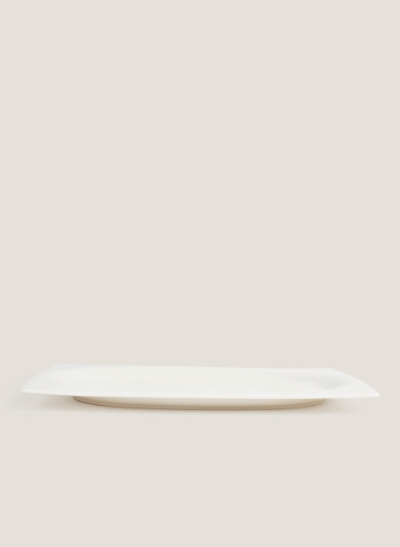 Fuente porcelana marfil