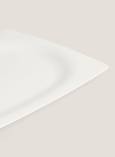 Fuente porcelana marfil