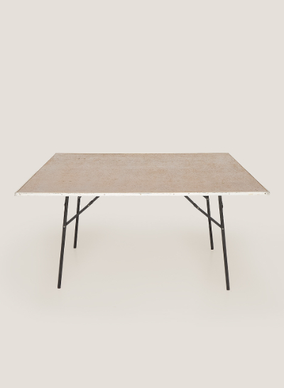 Mesa cuadrada madera