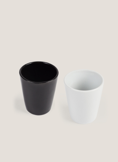 Bol vaso porcelanatokyo blanco y negro