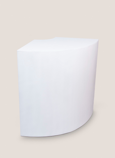 Barra line curva blanca