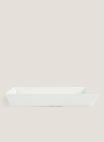 Bandeja melamina honda blanca