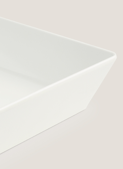 Bandeja melamina honda blanca