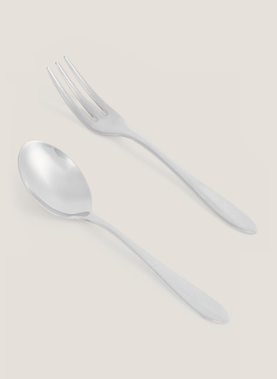 Cuchara y tenedor aperitivo