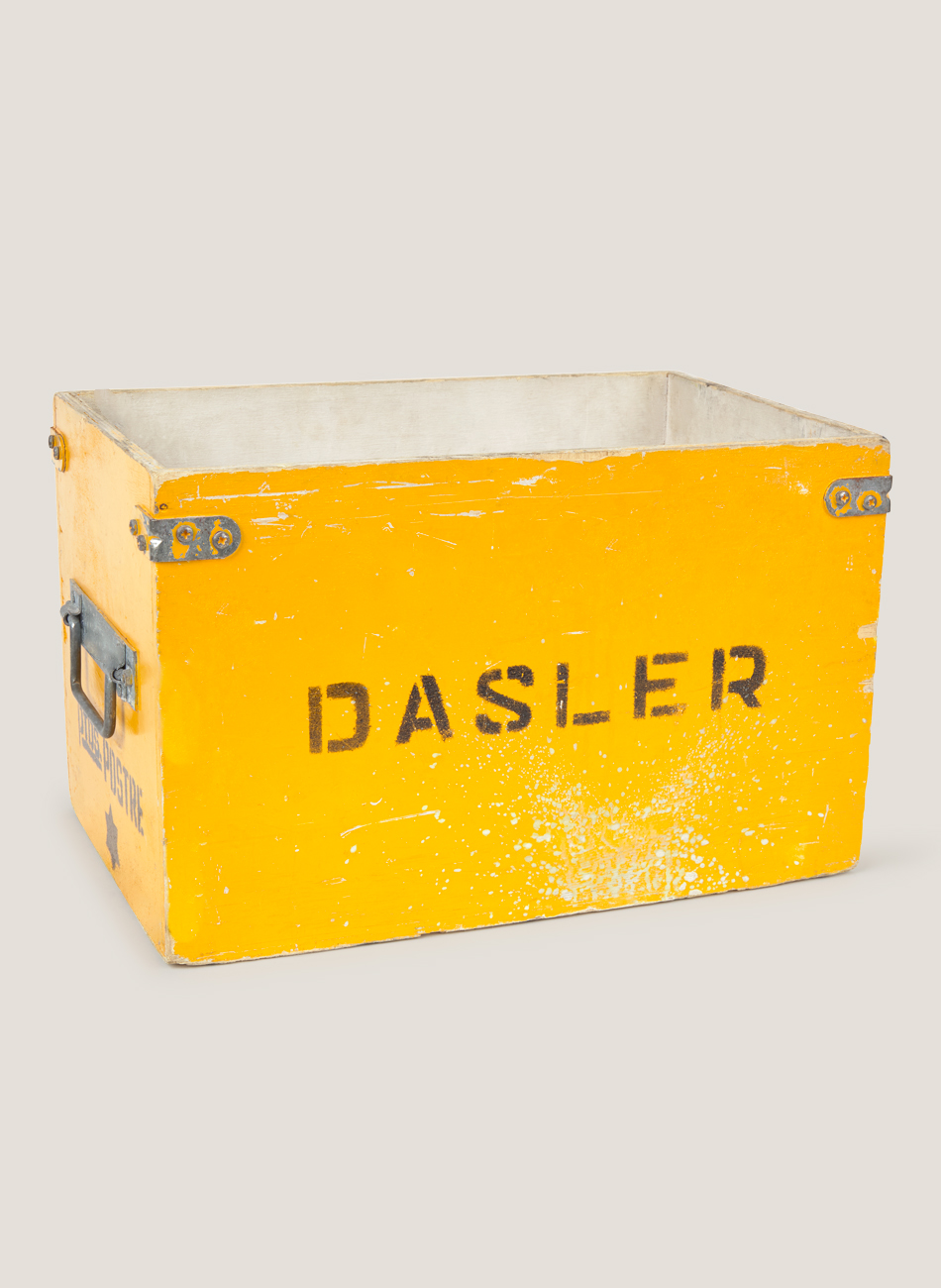 Caja madera dasler vintage