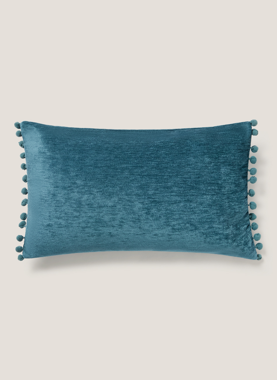 Cojín pellets azul