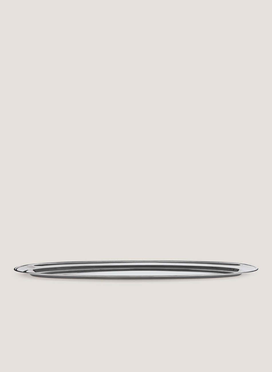 Fuentes oval inox