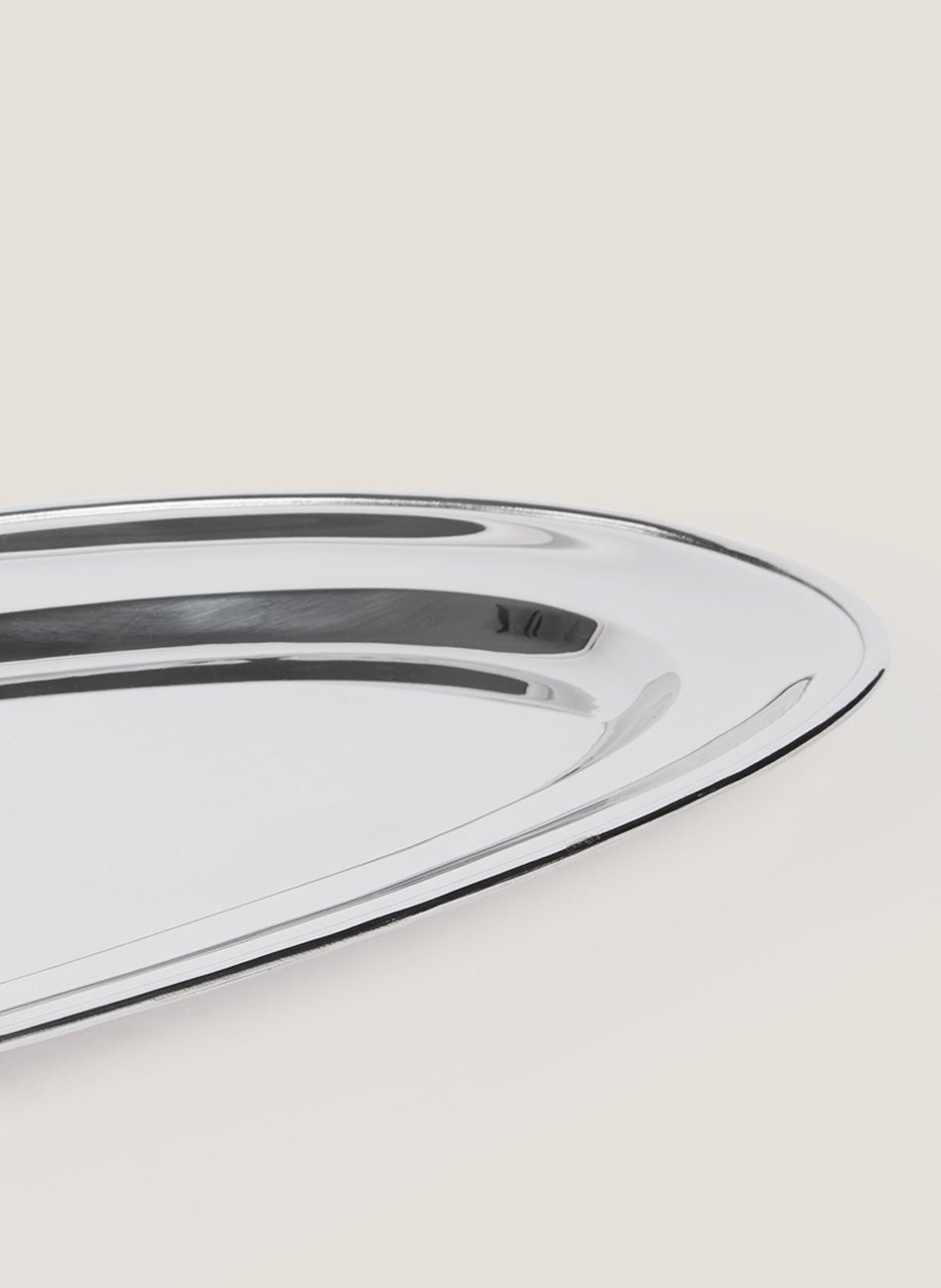 Fuentes oval inox