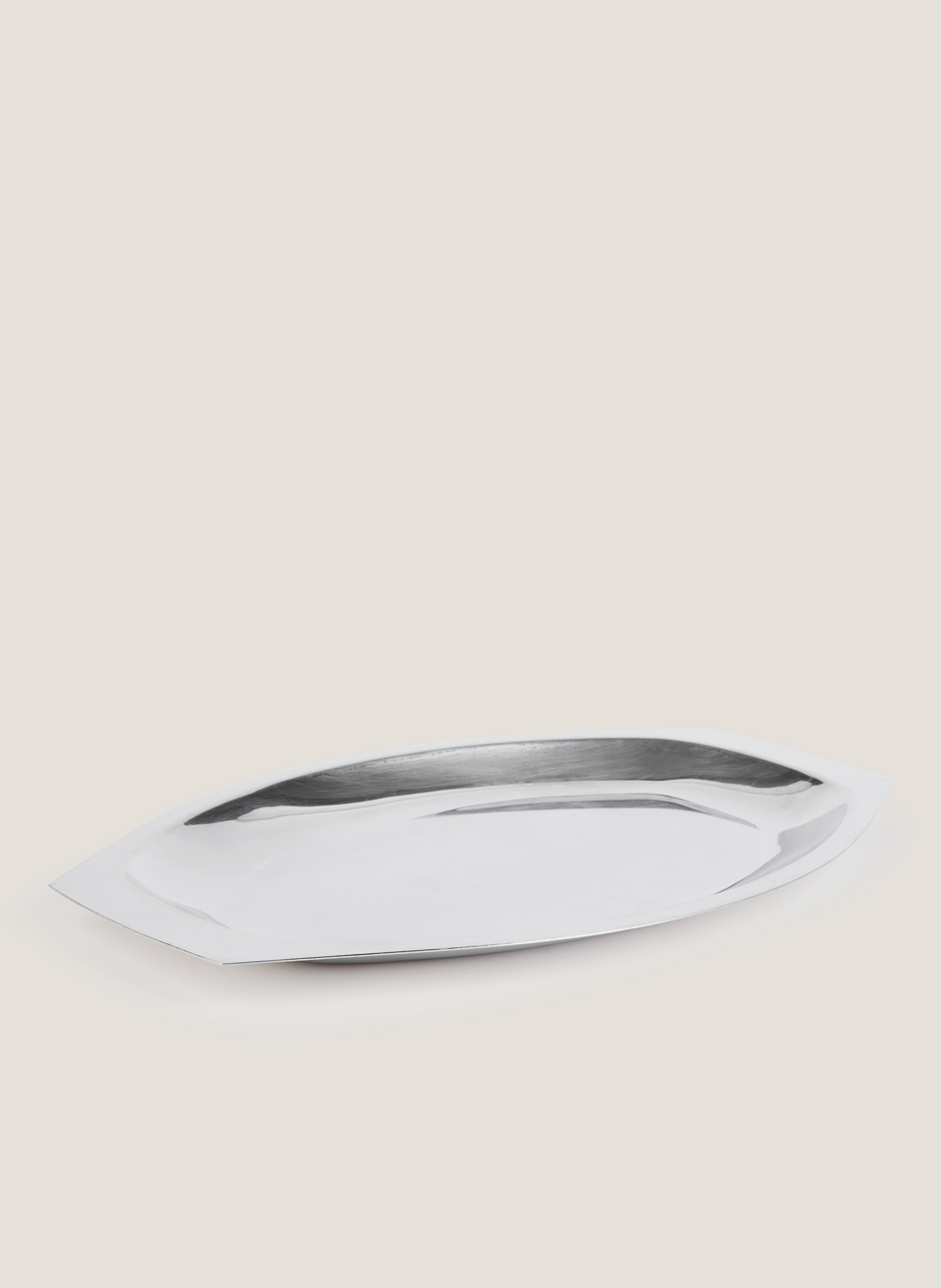 Fuentes inox "l" redonda y ovalada