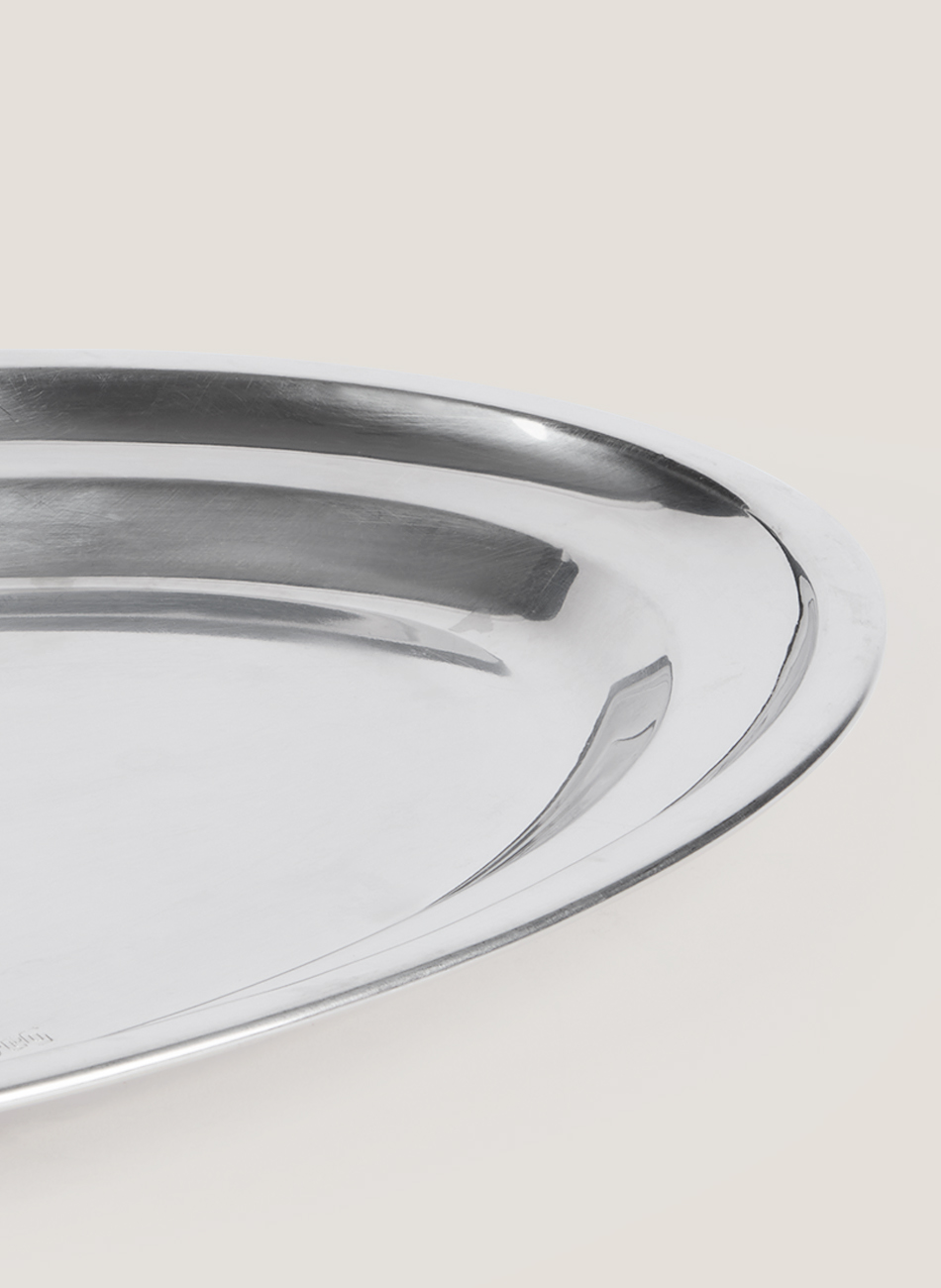Fuentes oval inox