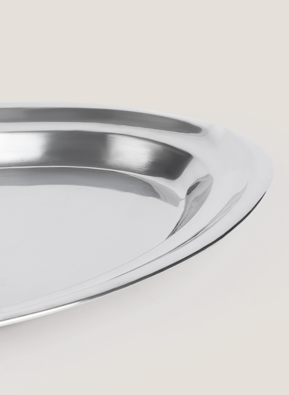 Fuentes oval inox