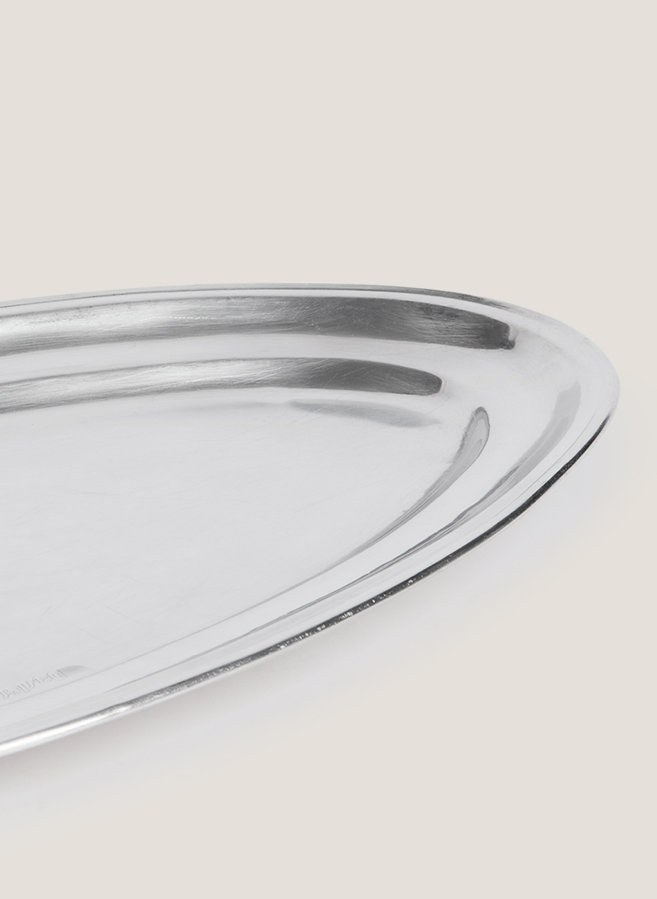 Fuentes oval inox