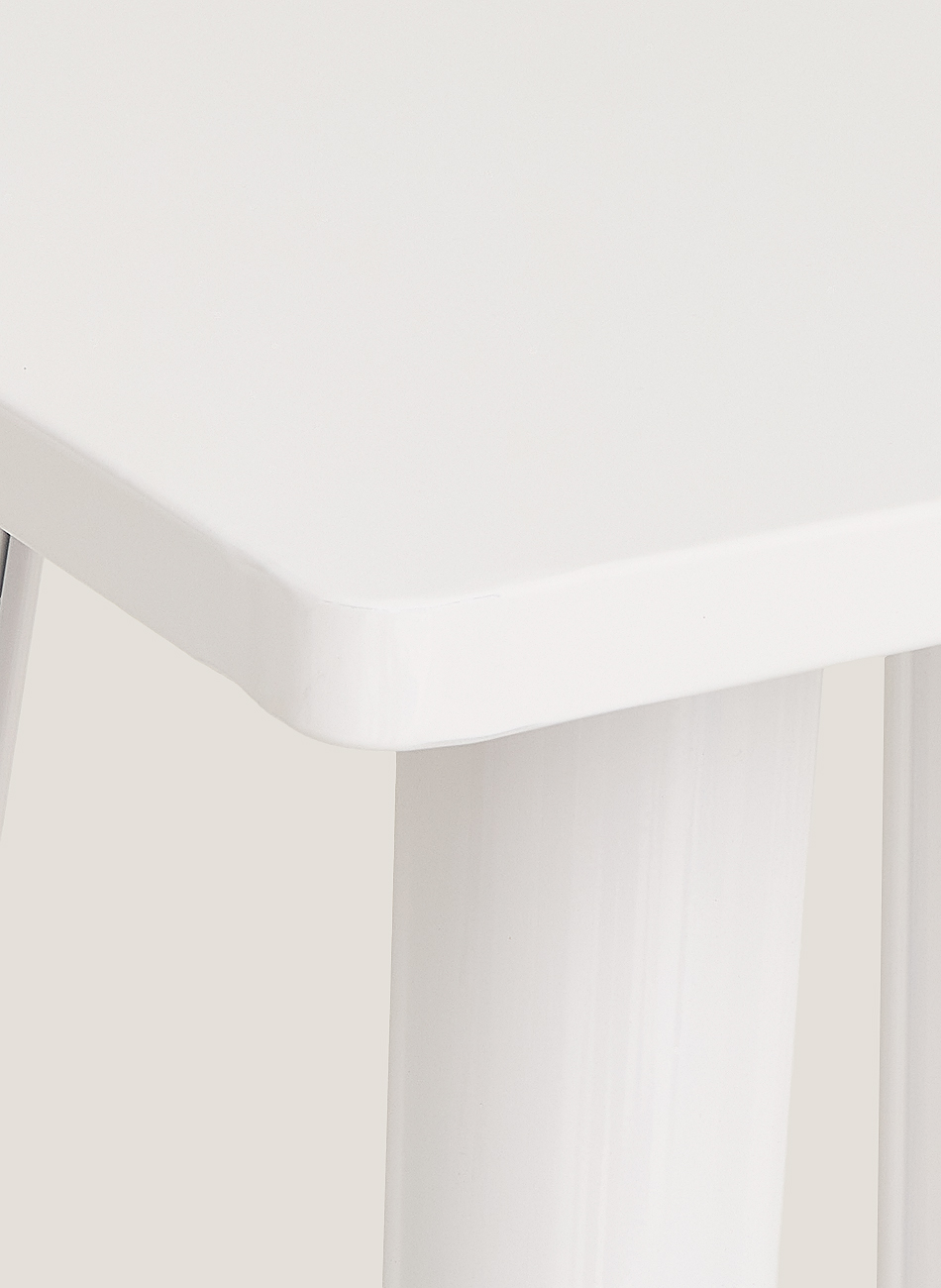 Mesa fabrik alta blanca