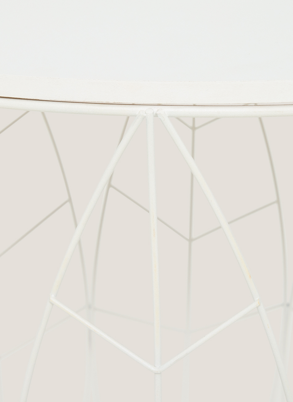 Mesa soft blanca grande