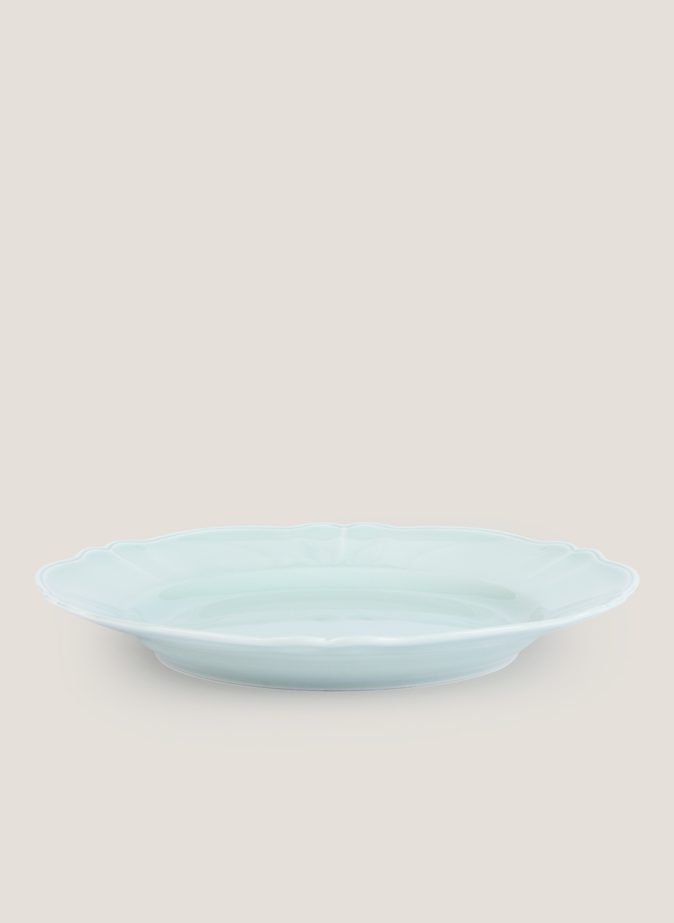 Plato romantic verde