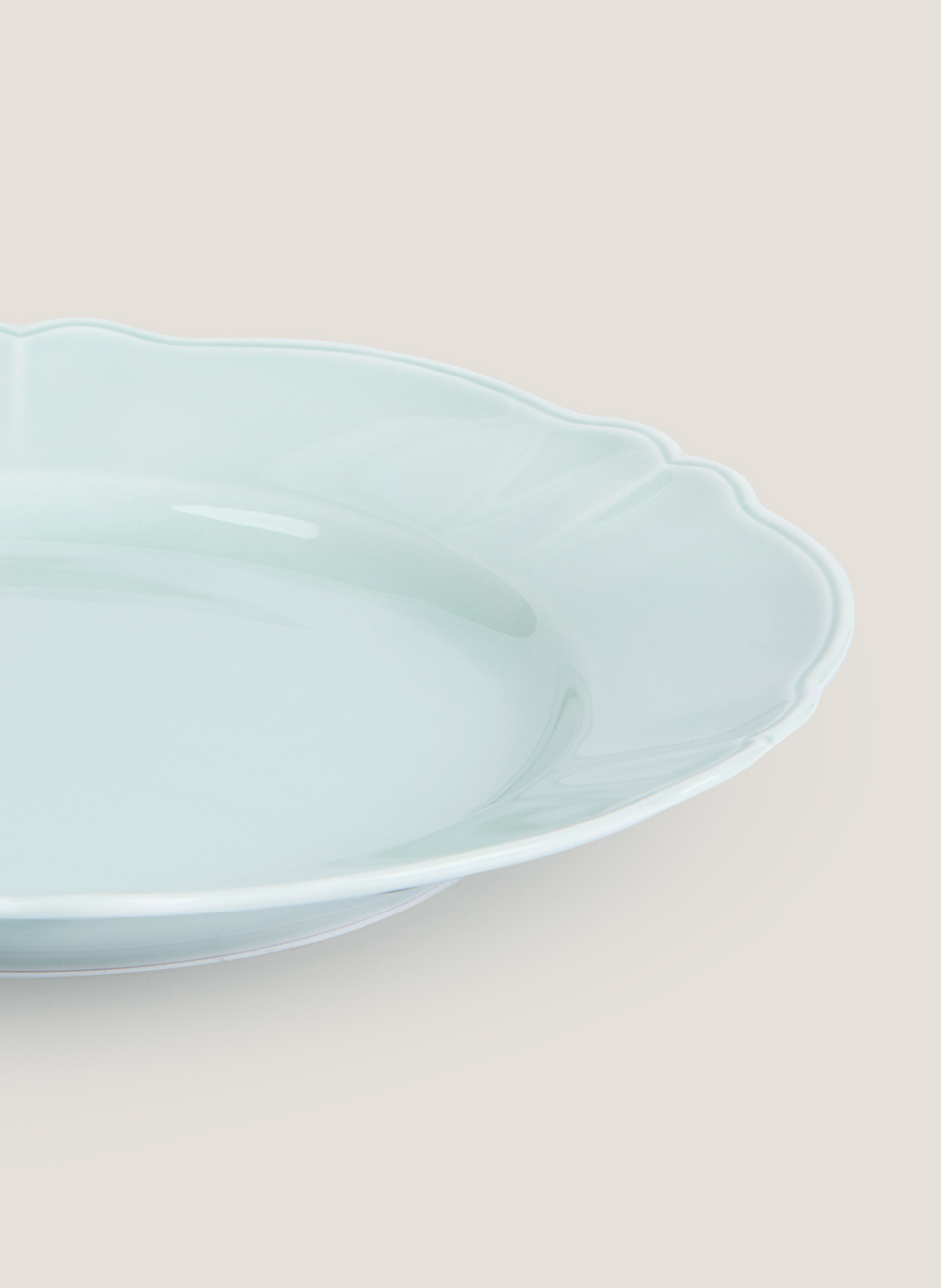 Plato romantic verde