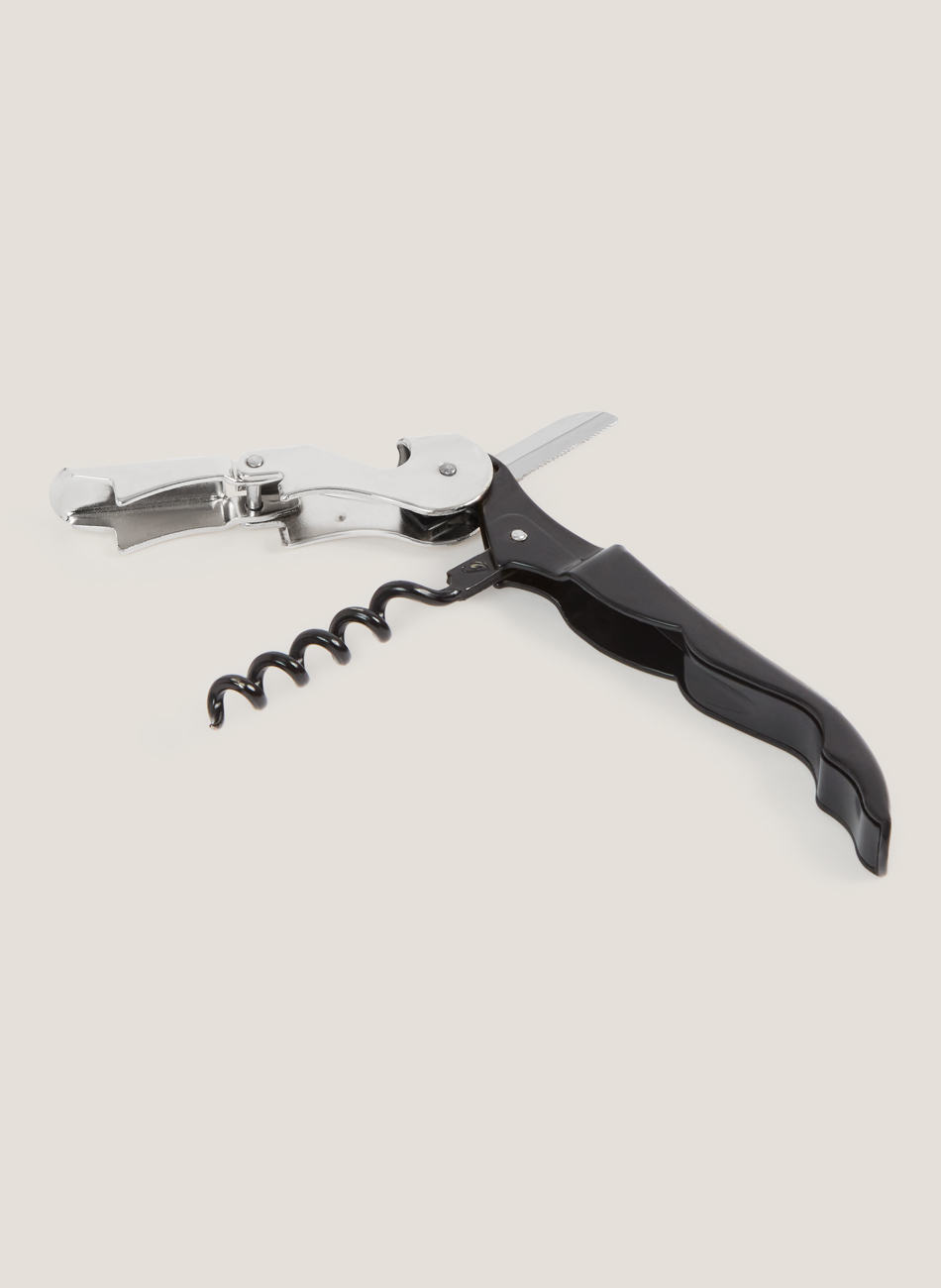 Sacacorchos y abridor