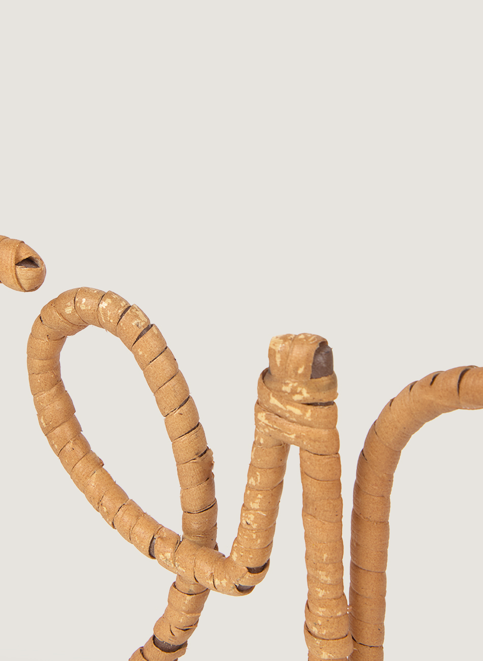 Letrero rattan welcome